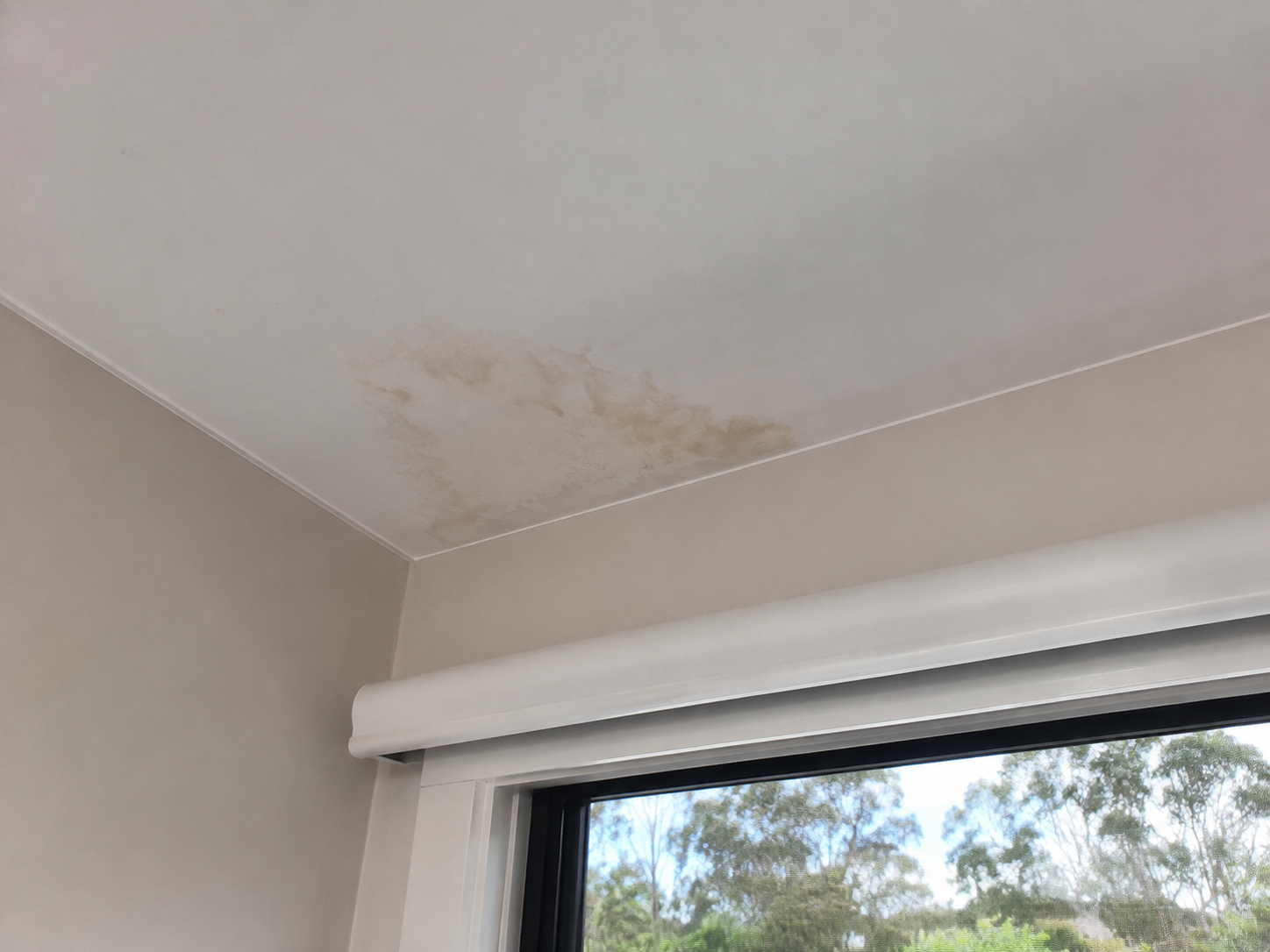 Main bedroom ceiling stain