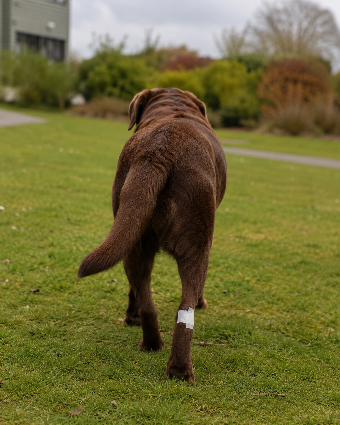 Gait assessment from behind